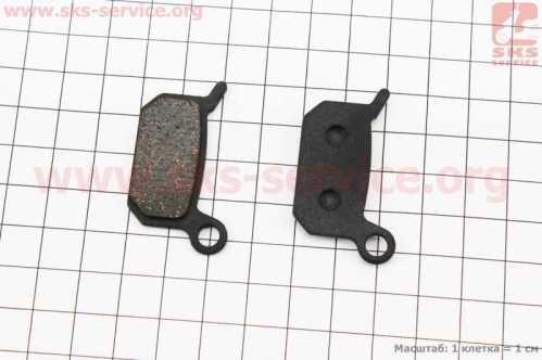 Тормозные колодки Disk-brake (Formula 4Racing/B4, 4-piston O2, 2-piston B4), чёрные YL-1017