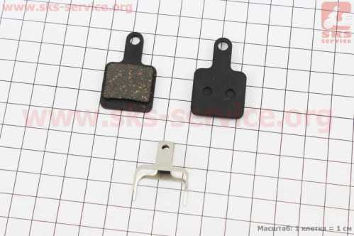Тормозные колодки Disk-brake (SR Suntour mechanical), чёрные YL-1040