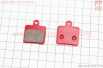 Тормозные колодки Disk-brake (Hope Mini, GIANT DA3,DA5), красные YL-1031