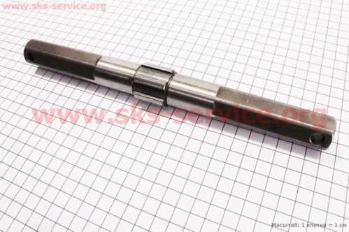 Вал ведомый (шестигранный) L-250-255mm