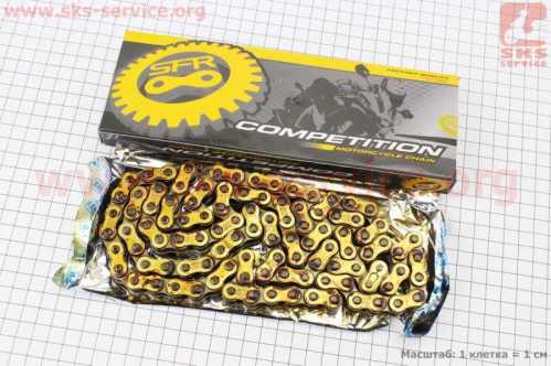 Цепь привода колеса 428H*104L GOLD