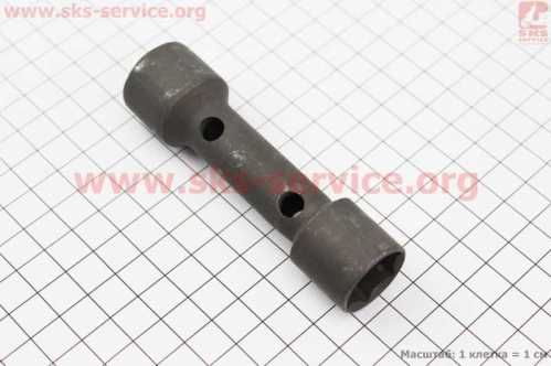 Ключ свечной для 2T/4Т - 21/18mm (каленый)