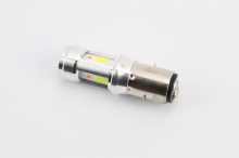 Лампа фари діодна BA20D - LED-3, червоне підсвічування Заводской стандарт OEM