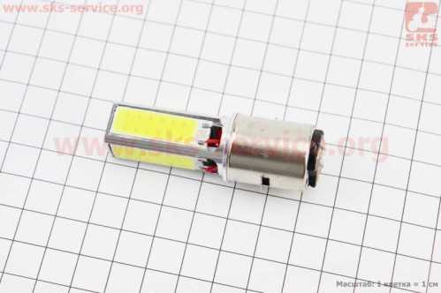 Лампа фары диодная BA20D - LED-4
