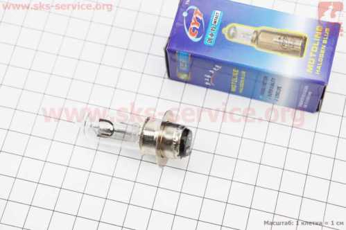 Лампа фары P15D-25-1 12V 18/18W