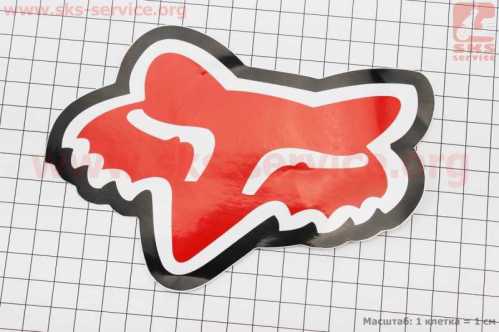 Наклейка "FOX" (16х11см), тип 2