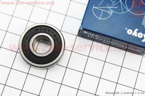 Подшипник 6000 2RS (10х26х8) MTB втулки