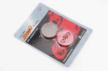 Тормозные колодки (дисковые) ZS200GY-2; Suzuki GP125; LIFAN LT125-3A; KREIDLER 125RS; MOTO ROMA- MXR125 к-кт красные Заводской стандарт OEM