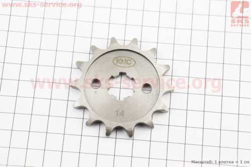 Звезда передняя - 428H-14T BOXER BM/ВМX 150cc "JZ551004"
