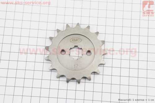 Звезда передняя - 428H-17T BOXER BM/ВМX 150cc