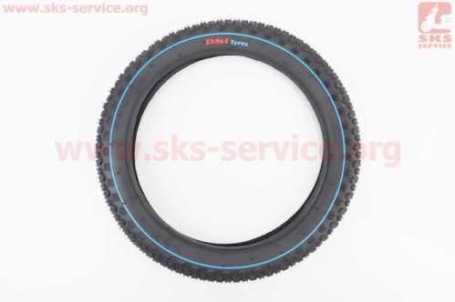 Шина 14"x1,75 (47-254) шипованная с синей полосой ARKOSE 2 SRI-130