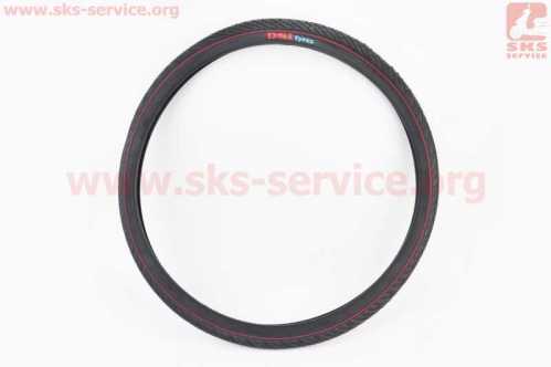 Шина 28" 700-45C (47-622) дорожная с красной полосой CONEJO 03 SRI-129