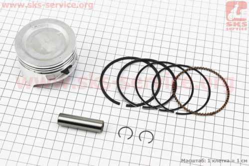Поршень к-кт 1P65F 65mm STD (палец 13mm)