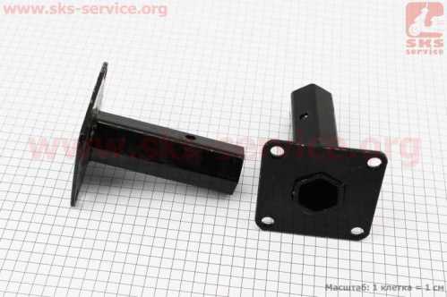 Ступица колеса на вал 32mm, 14см, 4отв.x110mm к-кт 2шт