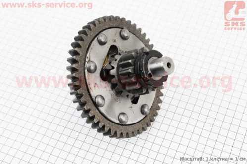 Дифференциал в сборе Z-47, Z-15x16, Z-11 JR-Q12E (120-1)