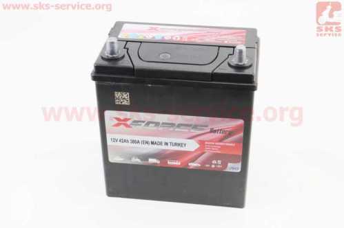 Аккумулятор 12V42Ah 6СТ 380A L+ кислотный (L195*W127*H205/224mm), Турция