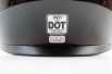 Шлем интеграл, закрытый (сертификация DOT)+откидные очки BLD-М66 S (55-56см), ЧЁРНЫЙ глянец