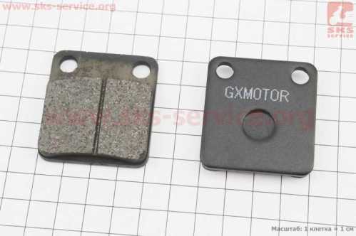 Тормозные колодки (дисковые) Honda DI050/Tact 50; DAELIM GZ50; SYM- Orbit 50; KYMCO- MXU 400 к-кт 2шт