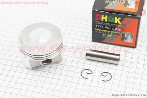 Поршень"голый" CG250cc 67мм +0,50 (высота 46мм, палец 16мм)