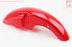Kinlon JL150-70C пластик - Крыло переднее, КРАСНЫЙ (возможны микроцарапины)