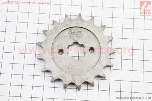 Звезда передняя - 428H-17T BOXER BM/ВМX 150cc