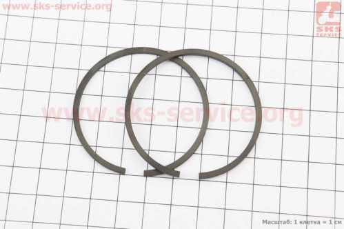 Кольца поршневые к-кт 2шт 50mm ТАЙГА (увеличенный зазор 2mm)