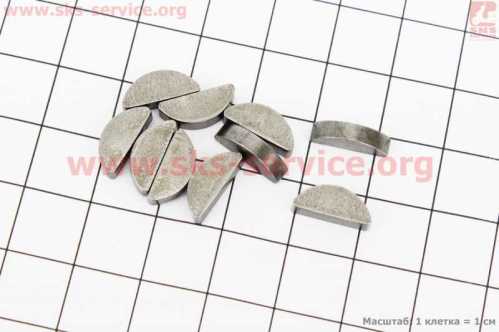 Шпонка коленвала 3х5mm 1E36F/1E40F/1E44F, к-кт 10шт