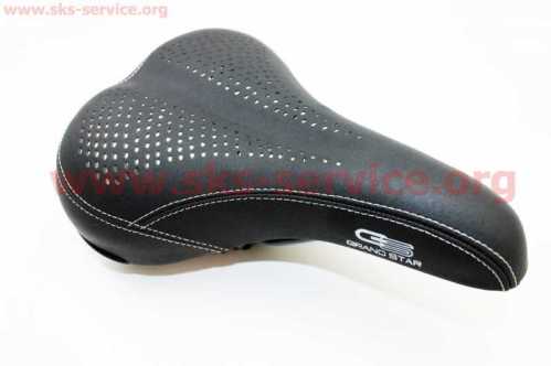 Сиденье MTB 250x170мм, чёрное GS-509