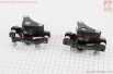 Тормоз Disk-brake передний (F160/R140мм)+задний (F180/R160мм), диски 160мм, крепл. 6 болтов, чёрный DX-2007