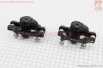 Тормоз Disk-brake передний (F160/R140мм)+задний (F180/R160мм), диски 160мм, крепл. 6 болтов, чёрный DX-2018, тип 1