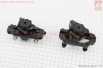 Тормоз Disk-brake передний (F160/R140мм)+задний (F180/R160мм), диски 160мм, крепл. 6 болтов, чёрный DX-2005