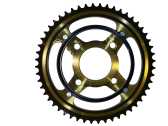 Звезда трансмиссии (задняя) VIPER V200R 428x52T (PCD=4*90mm, HUB=58mm) (ОБОДОК) SFR Gold ST-2