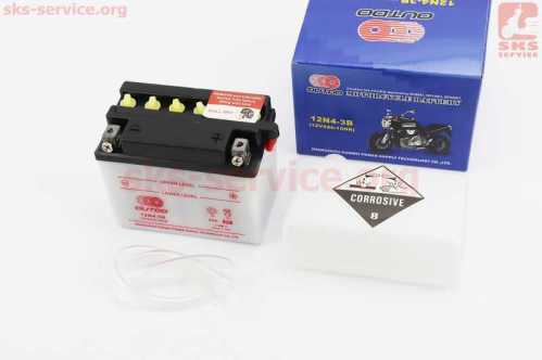 Аккумулятор 12V4Ah 12N4-3B кислотный (L113*W70*H85mm)