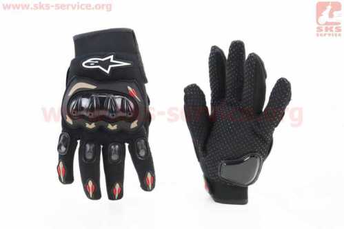 Перчатки мотоциклетные L-Чёрные, тип 1 Alpinestars