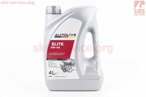 Масло 4T 5W-40 - синтетическое универсальное, 4L AUTOLIVE