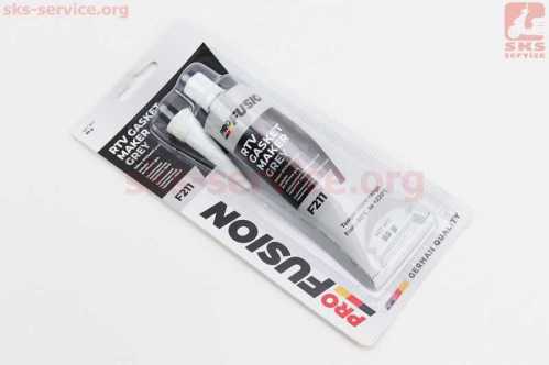 Герметик силиконовый высокотемпературный СЕРЫЙ "Gasket Maker GREY " 85g