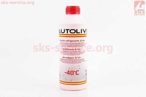 Жидкость охлаждающая -40°C "АНТИФРИЗ G12+", красный 1L