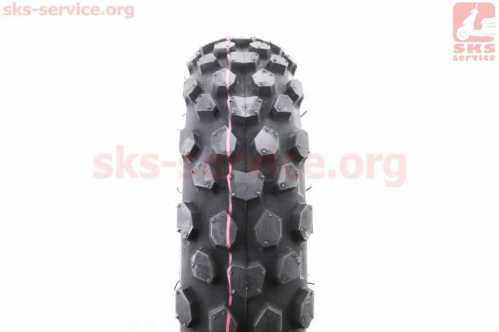 Шина 90/90-10 бескамерная, шипованная CROSS 6024
