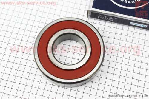 Подшипник 6310 2RS (50x110x27) коленвала R175A/R180NM, ИНДИЯ