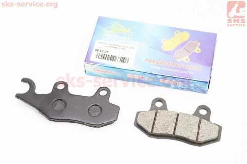 Тормозные колодки (дисковые) левое ухо, Viper - RACE/STORM/CG/СВ/HONDA-LS125;NSR 50;MBX 50/LIFAN/KYMCO-Pulsar/LONCIN, к-кт 2шт LIPAI