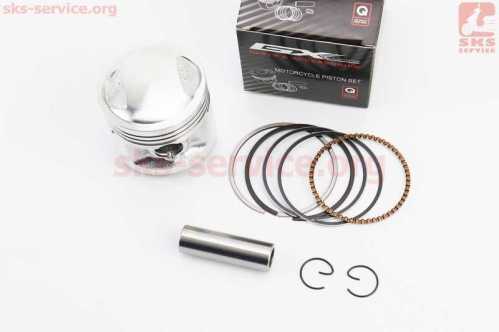 Поршень к-кт CB125cc 56,5мм STD (высота 52мм, палец 15мм)