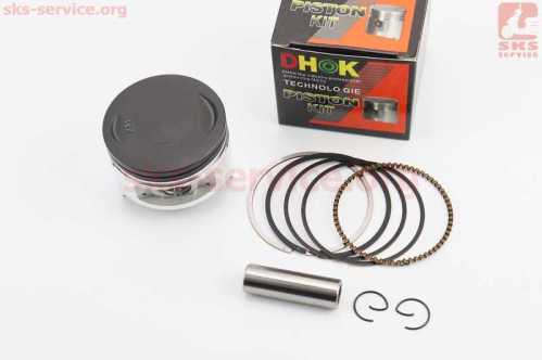 Поршень к-кт CG200cc 63,5мм +0,25 (высота ??мм, палец 15мм) тефлоновое покрытие
