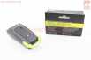 Фонарь передний 2 диод 800 lumen+звонок, Li-ion 3.7V 2000mAh зарядка от USB, влагозащитный, чёрно-салатовый BK-1718