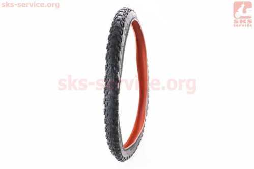 Шина 24"x1,95 (54-507) шипованная с красной полосой SV210