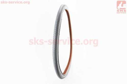 Шина 24"x1 3/8 (37-540) дорожная, серая H-435