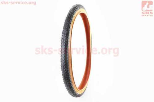 Шина 26"x1,90/1,95 (54-559) дорожная (оранжевый борт) "елка" SV204