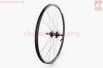 Колесо 26" заднее Disk-brake, обод и втулка 14Gx36H алюминиевые, пром-подшипники 6200 2RS, под вольнобег, крепл. эксцентрик, "SPL" (возм. царапины)