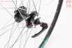Колесо 26" переднее Disk-brake, обод "капля" и втулка 14Gx36H алюминиевые, пром-подшипники 6200 2RS, крепл. эксцентрик, "SPL" (возм. царапины)