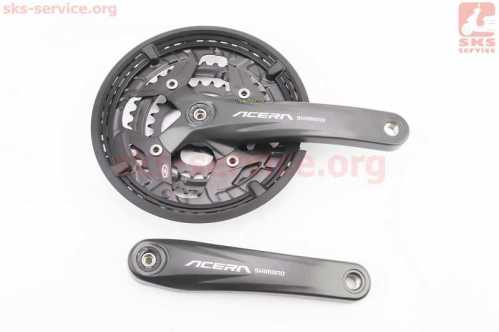 Шатуны "Octalink" 175мм, 48.36.26T MTB, алюминиевые, тёмно-серый ACERA FC-M391