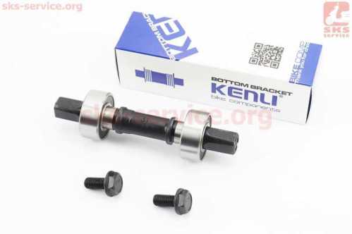 Каретка "квадрат" MTB 131мм, пром-подшипники (16*35*14) 6902RS, под болт, KL-910D